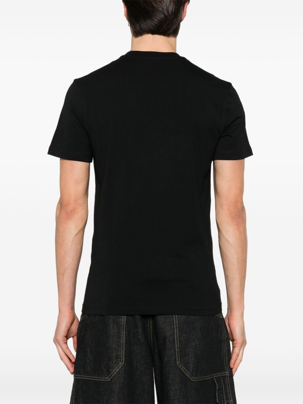 Magnetic teddy bear-print T-shirt