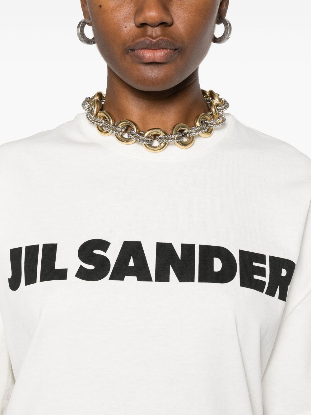 Jil Sander logo-print Oversized T-shirt