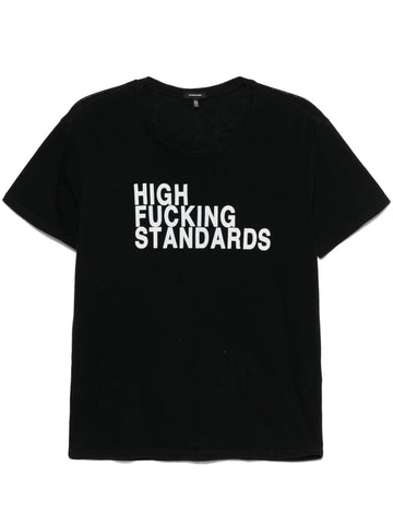 R13 "High F Standards" T-shirt
