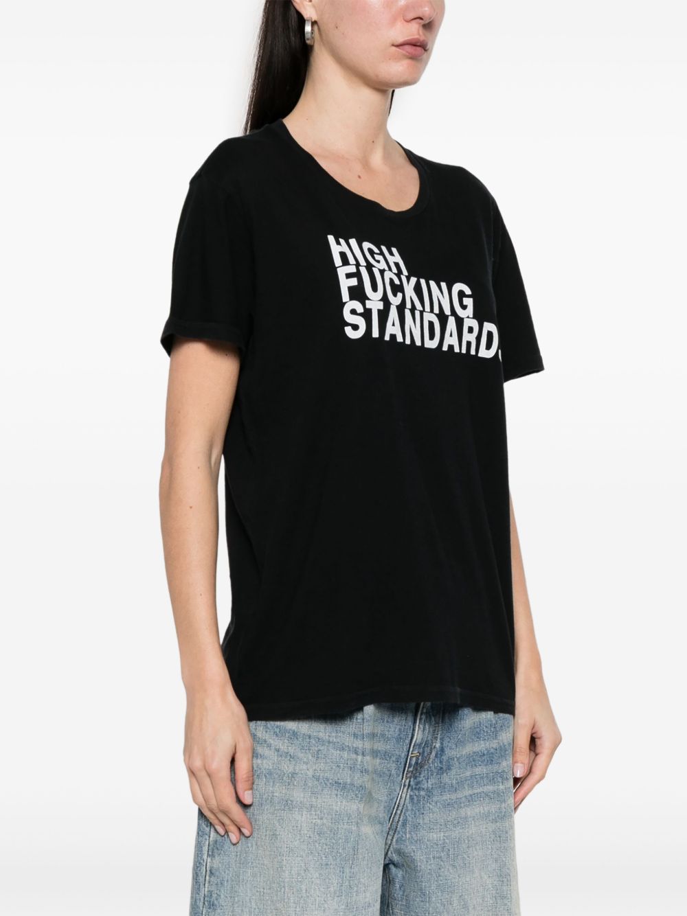 R13 "High F Standards" T-shirt