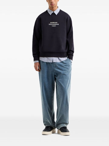 Armani Exchange logo-detail sweatshirt