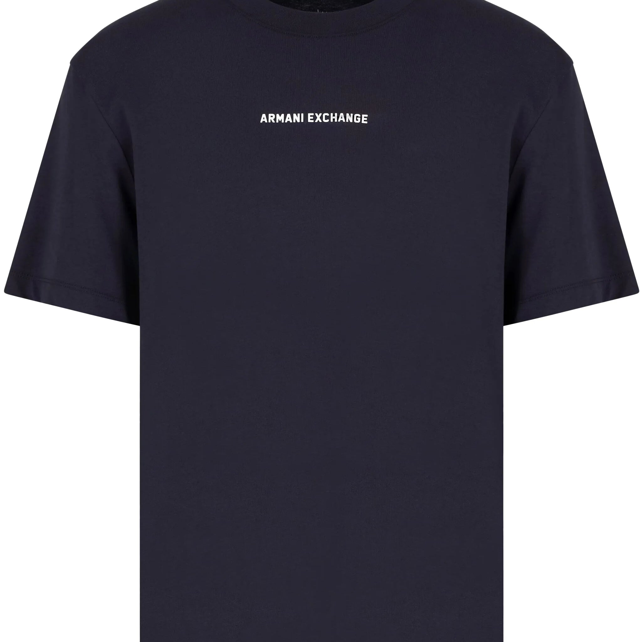 Logo-print on front and back on Navy T-shirt
