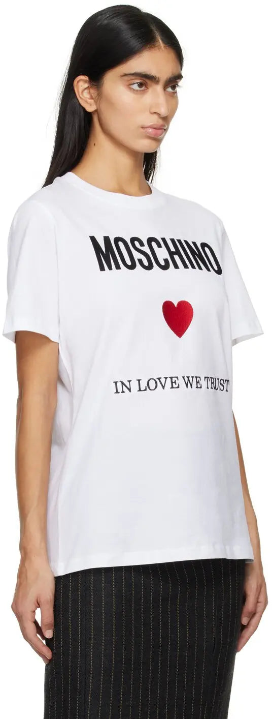 In love we trust' t-shirt - j2001 fantasy white