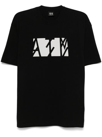 44 LABEL GROUP logo-print Oversized unisex T-shirt