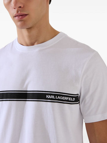 New Season elongated-logo T-Shirt