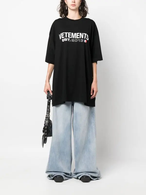 Vetements  logo-print t-shirt