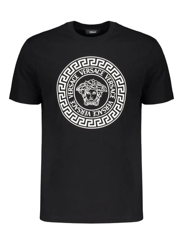 Iconic logo pure cotton t-shirt - Unisex (Black)