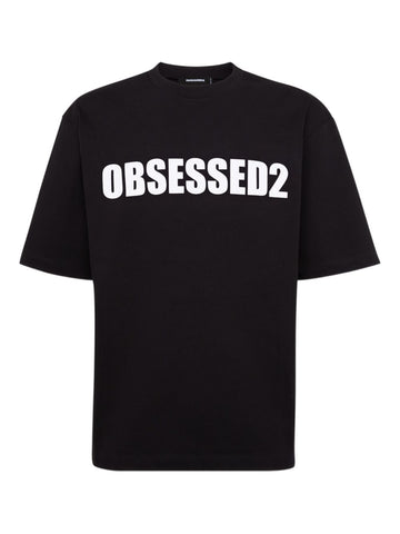 Obsessed2 Black Oversized T-shirt