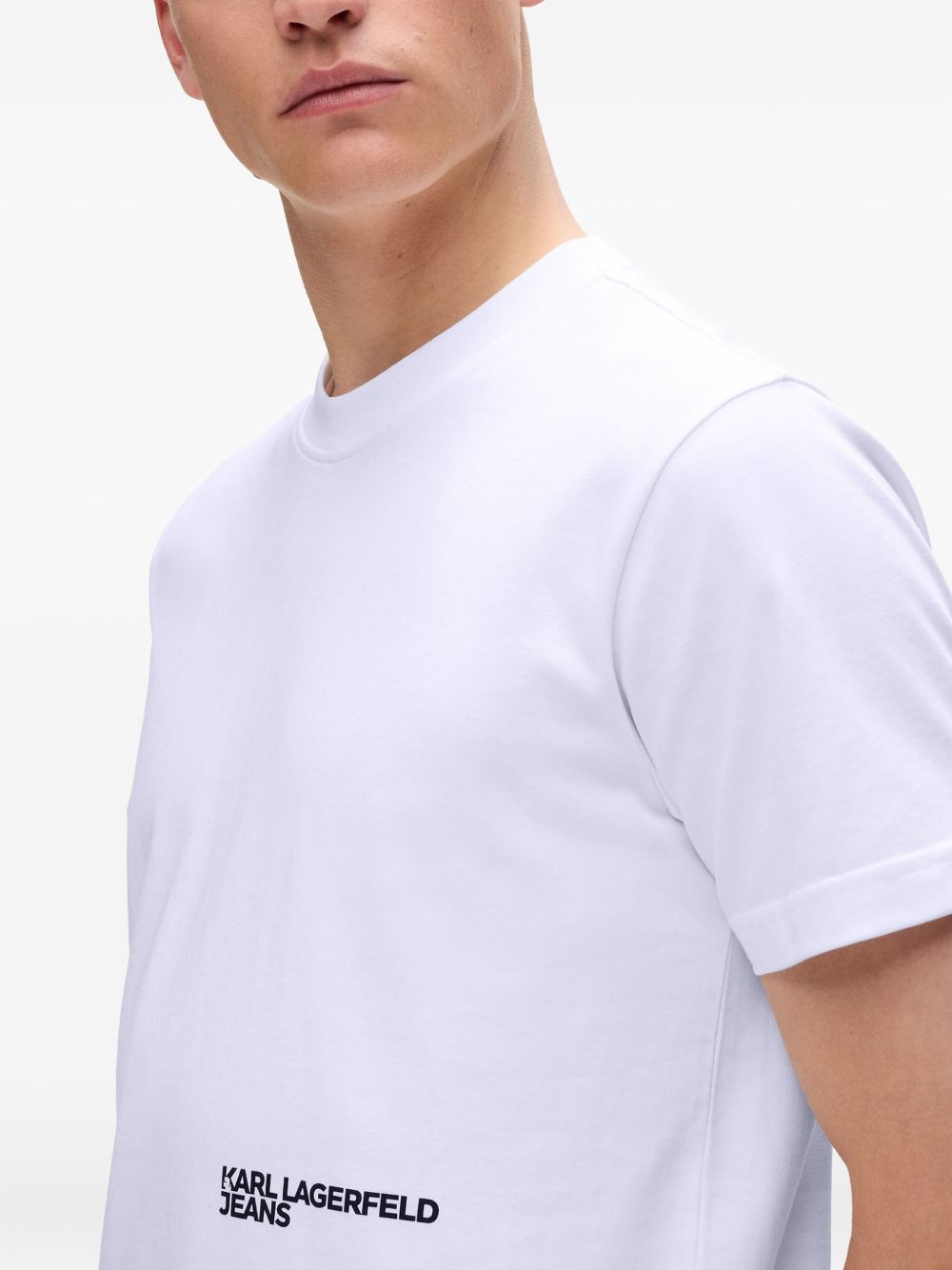 New Season  Karl Lagerfeld Karlism back-print T-shirt