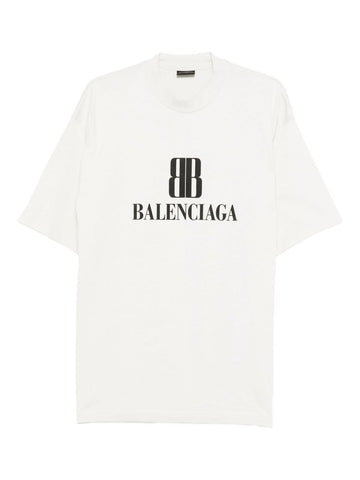 Balenciaga Nano BB cotton oversized T-Shirt