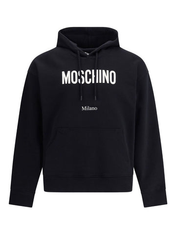 New Season  Moschino logo-print hoodie