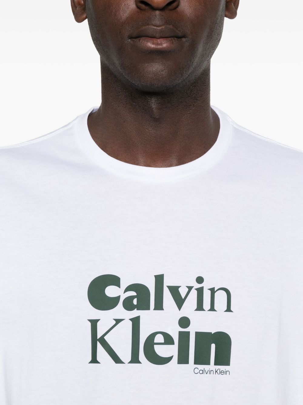 Calvin Klein logo-print T-shirt