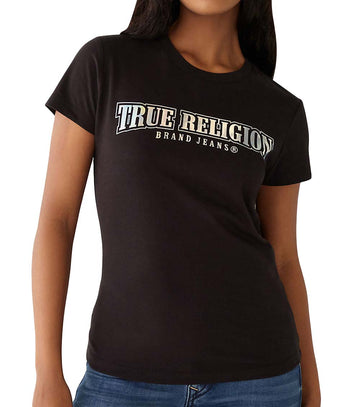True Logo Black T-Shirt