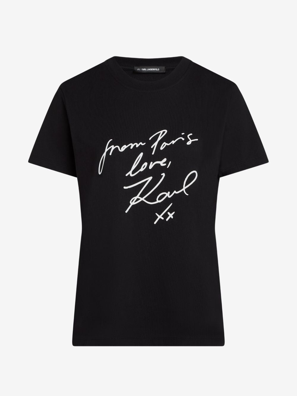 Black Paris Script Graphic Tee