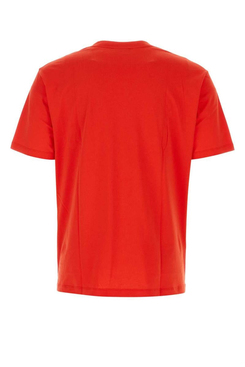 Unique Classy Logo Printed Red T-Shirt
