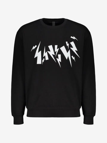 Thunderbolt Graphic Regular Sweatshirt