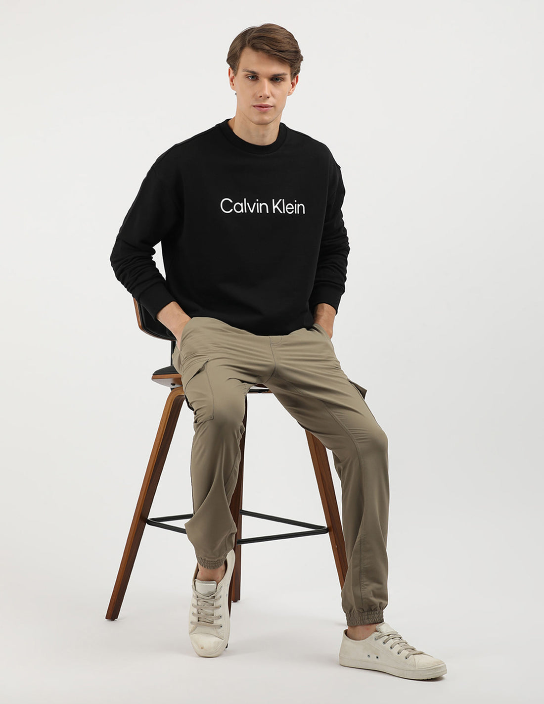 CK Jeans Hero Logo Relaxed Fit Sweatshirt
