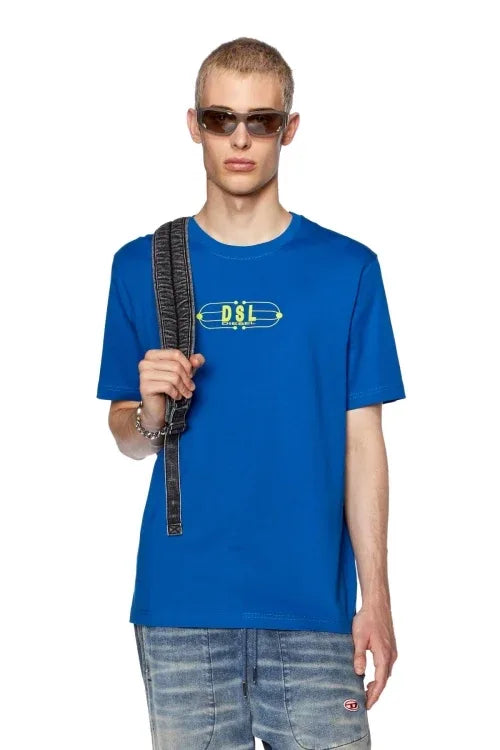 T-JUST-K5 MAGLIETTA BLUE T-SHIRT