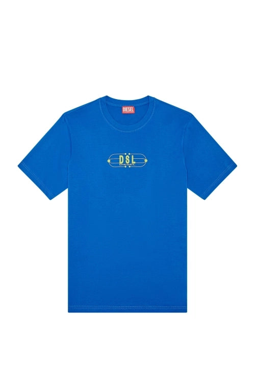 T-JUST-K5 MAGLIETTA BLUE T-SHIRT