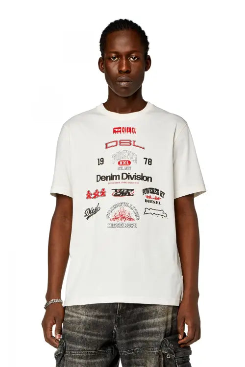 COOL & SEXY T-JUST-N14 White T-SHIRT