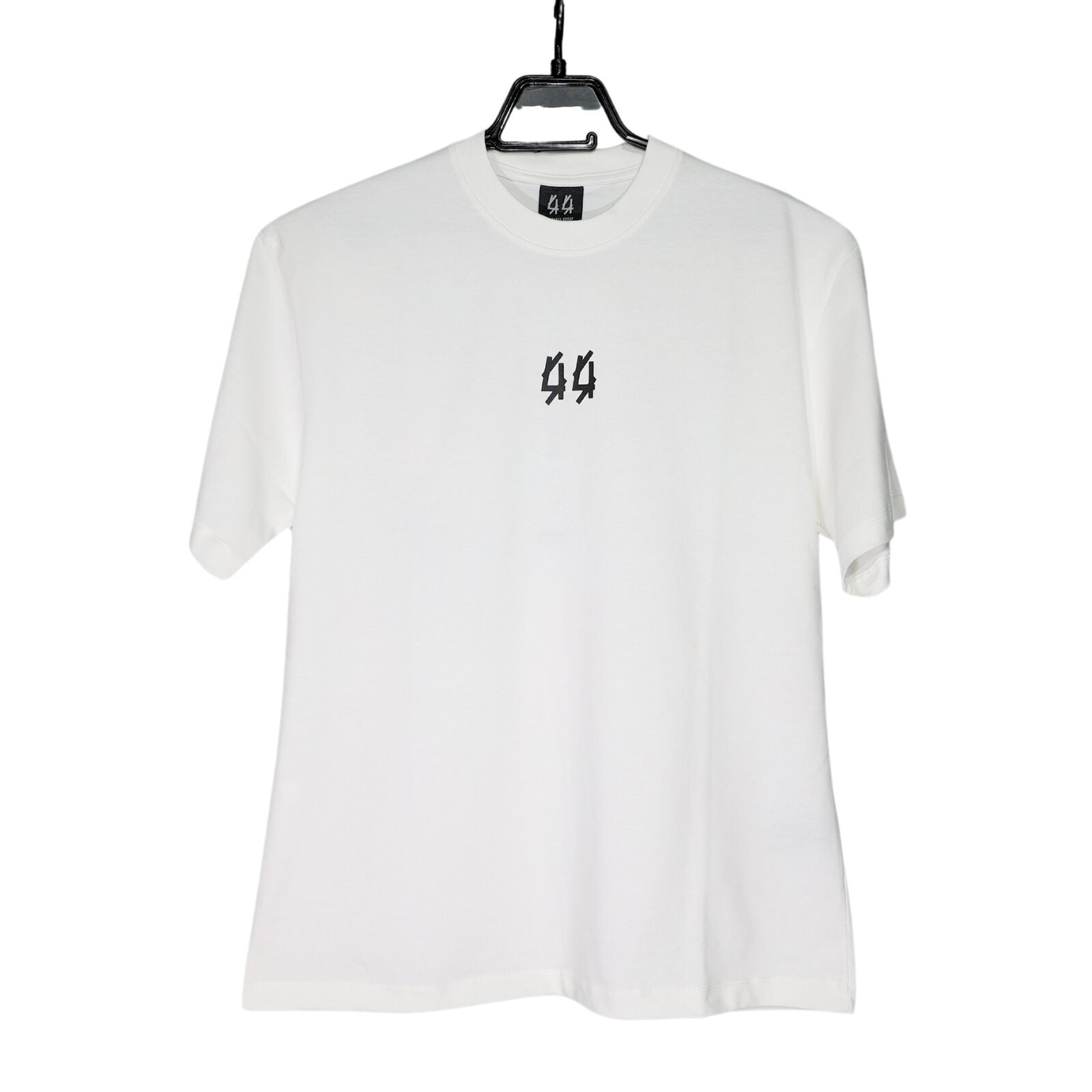 44 LABEL GROUP logo-print cotton white Oversized T-shirt