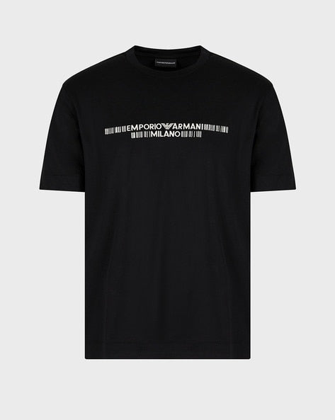 Women's Regular Fit Black Blended T-Shirt