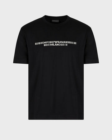 Women's Regular Fit Black Blended T-Shirt