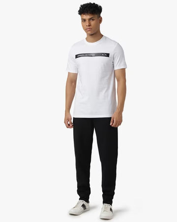 Prefect Look Logo Crew-Neck T-Shirt with Logo Tape