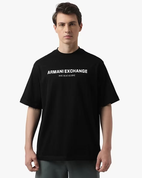 ARMANI EXCHANGE Oversized  T-Shirt with Logo