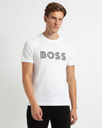 Regular Fit Pure Cotton Crew-Neck White T-Shirt