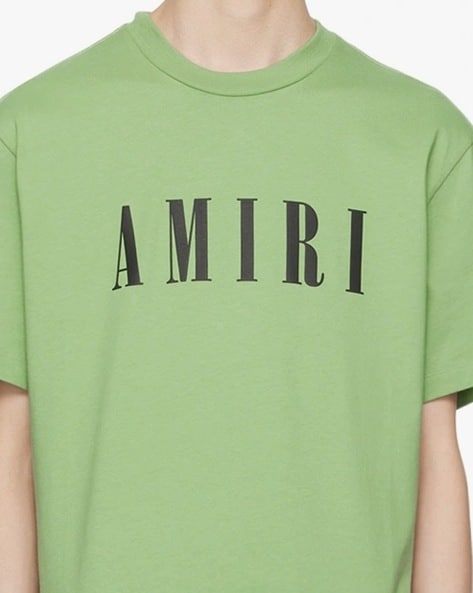 Brand Core Logo Cotton Regular Fit Kiwi T-Shirt