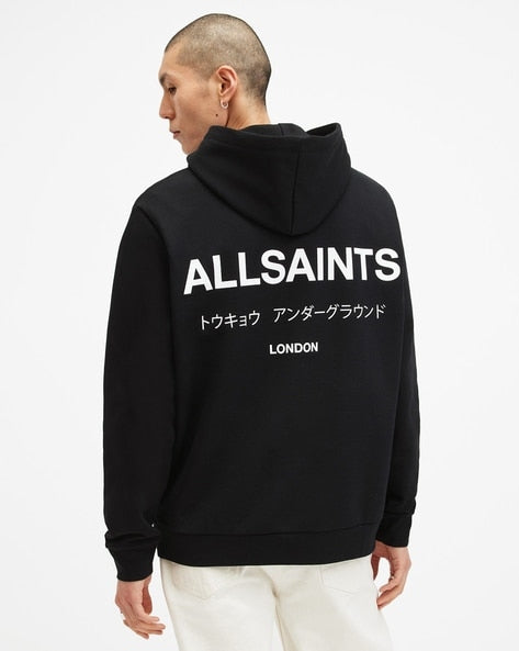 Underground Logo Black Hoodie