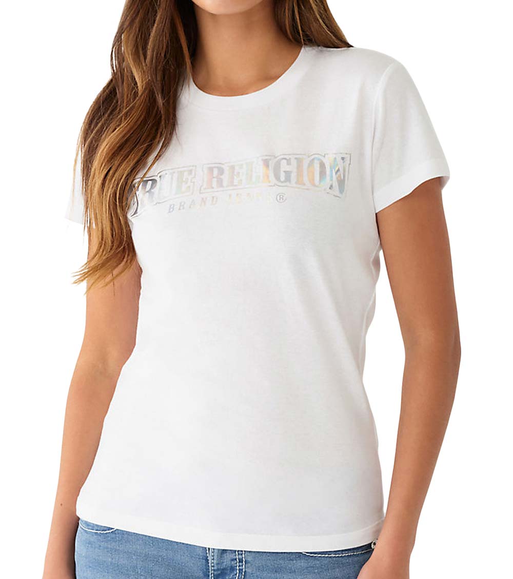 Brand's White True Logo T-Shirt