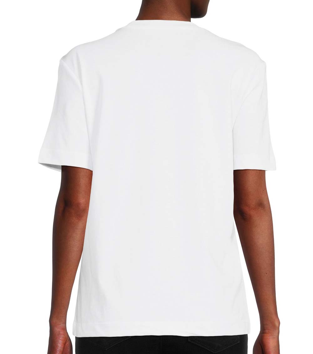 Brand Logo Printed On Front(White)