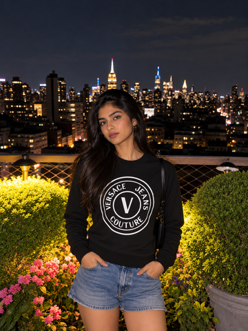 Noir Prestige Circle Sweatshirt