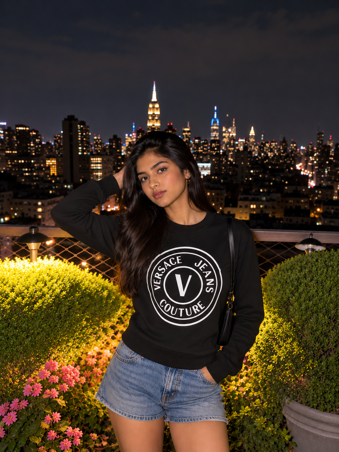 Noir Prestige Circle Sweatshirt