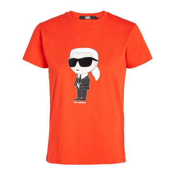 Women Red Ikonik Karl T-shirt