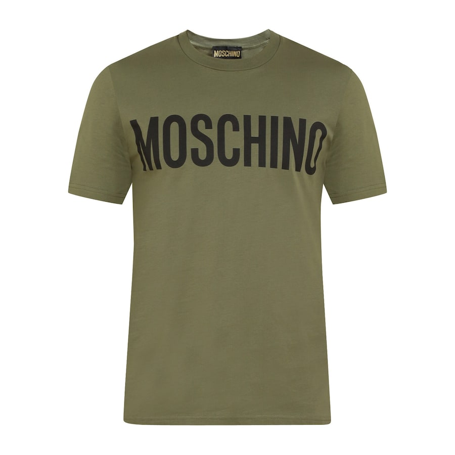 Women's Olive Front Branding T-shirt