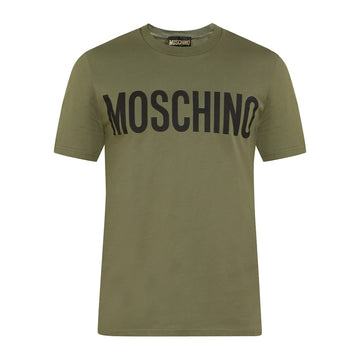 Women's Olive Front Branding T-shirt