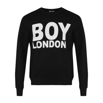 High Quality Print Black Sweatshirt