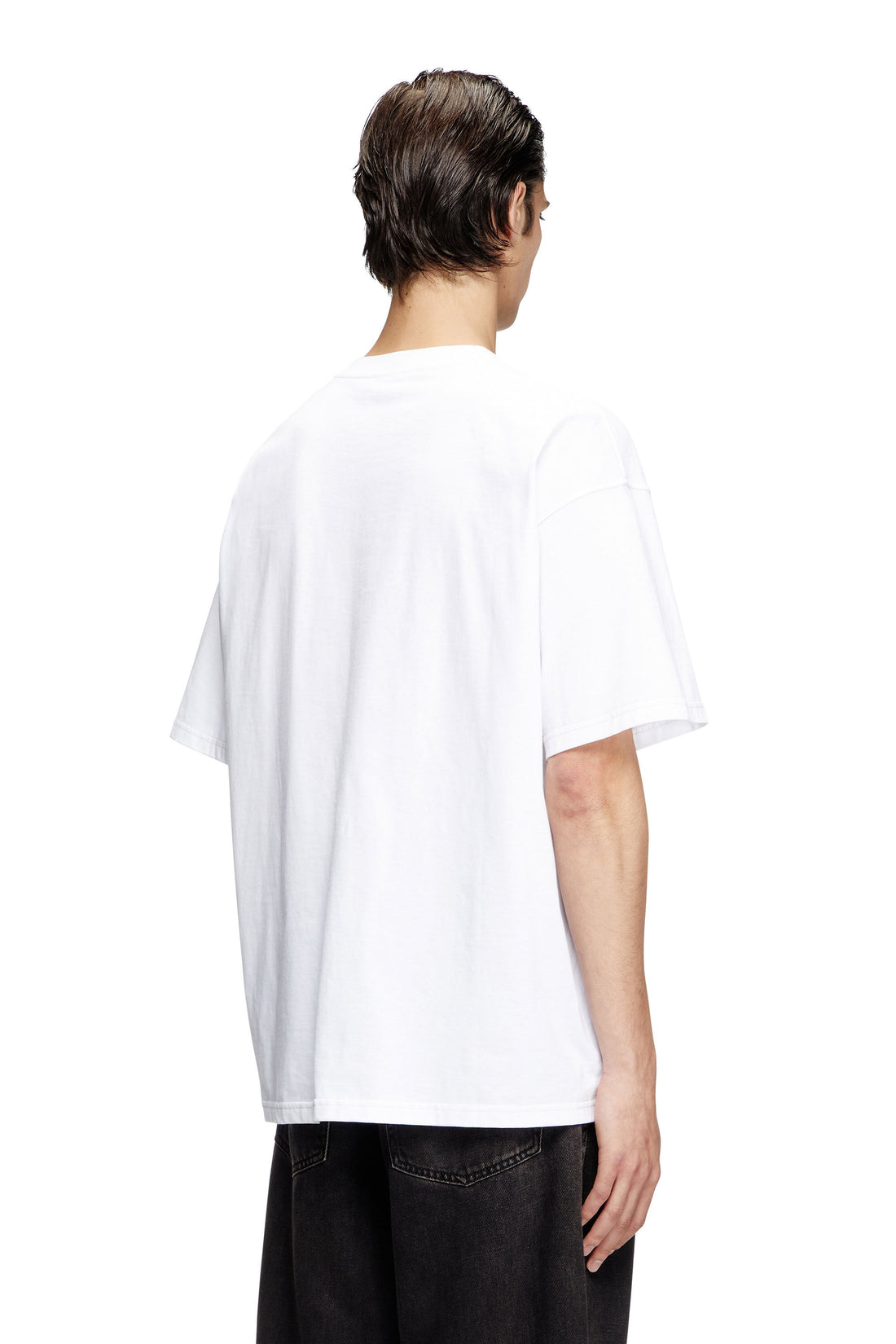 T-Adjust-R25 White Oversized T-shirt