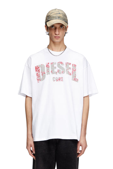 T-Adjust-R25 White Oversized T-shirt