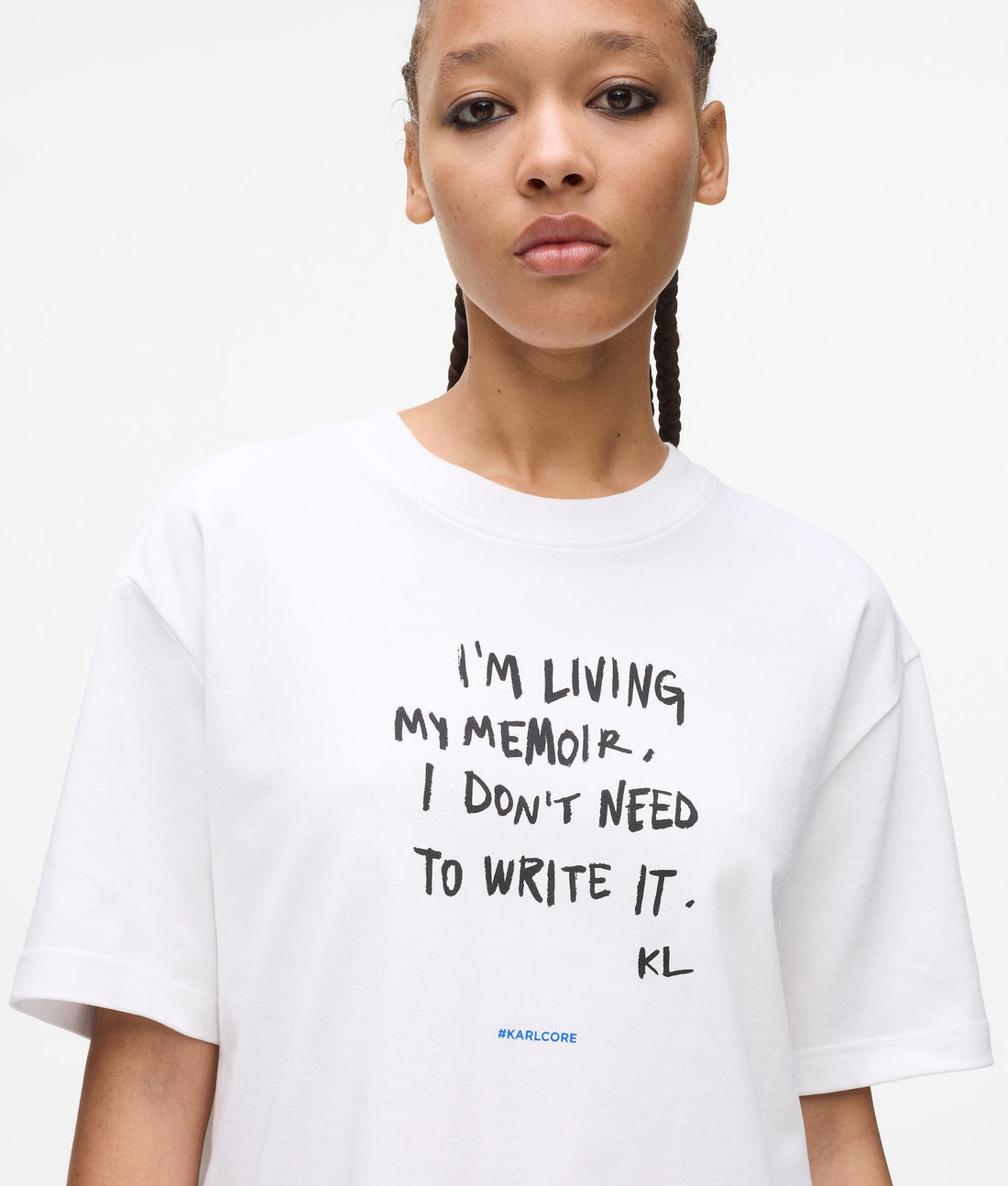 Karl quote regular fit T-shirt