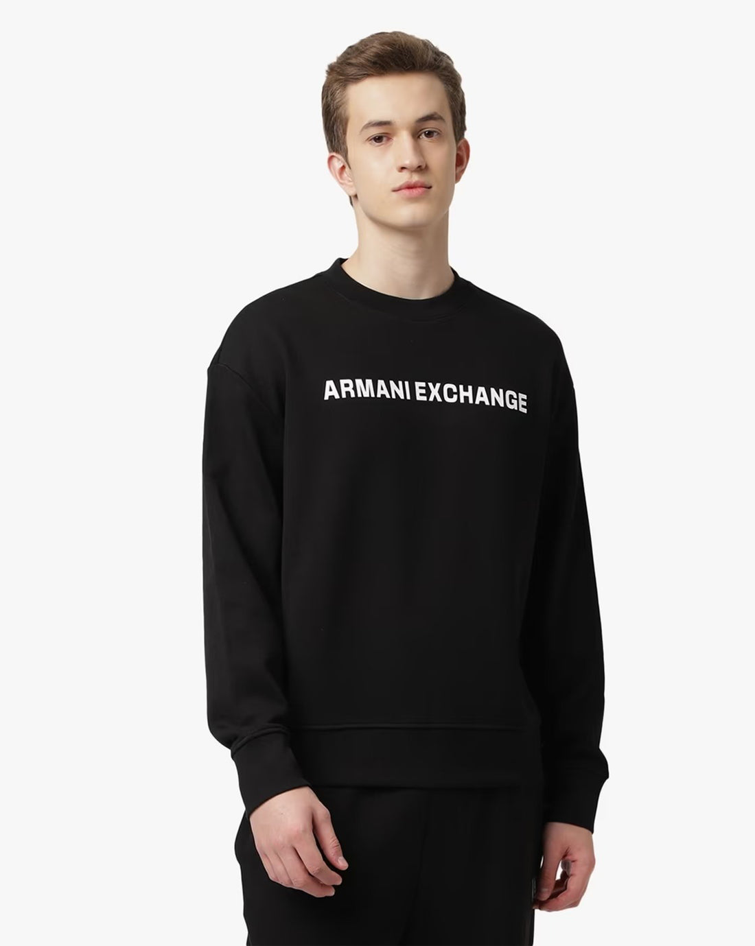 Logo Printed Round-Neck Sweatshirt