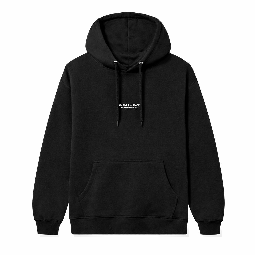 New York/Milano Lettering Hoodie