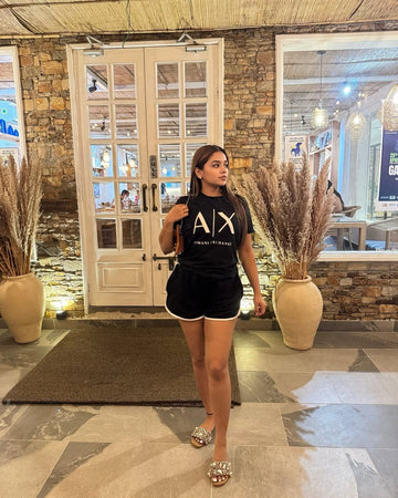 Regular Fit Crew-Neck Black T-Shirt