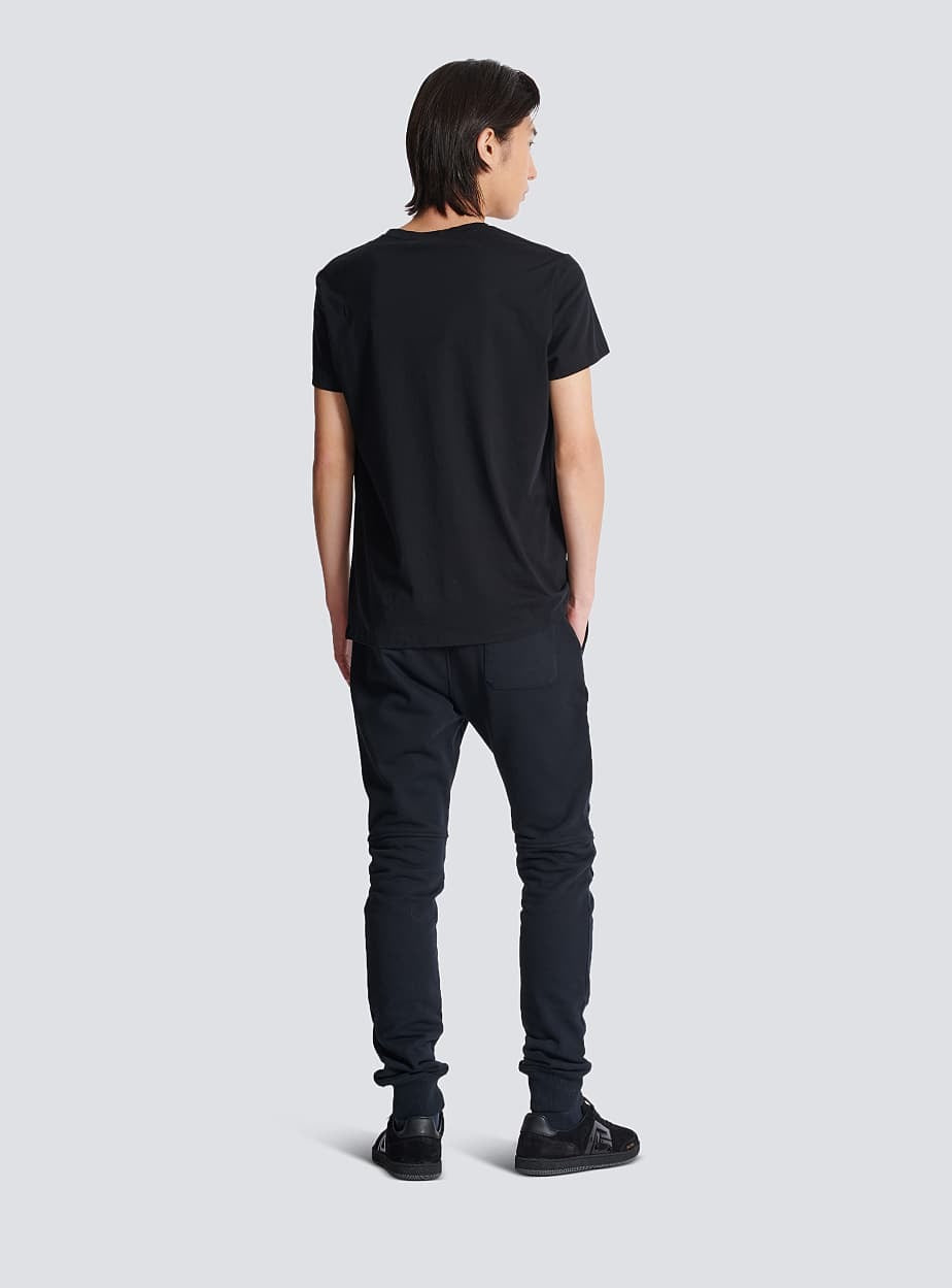 Brand iconic men's T-shirt  black