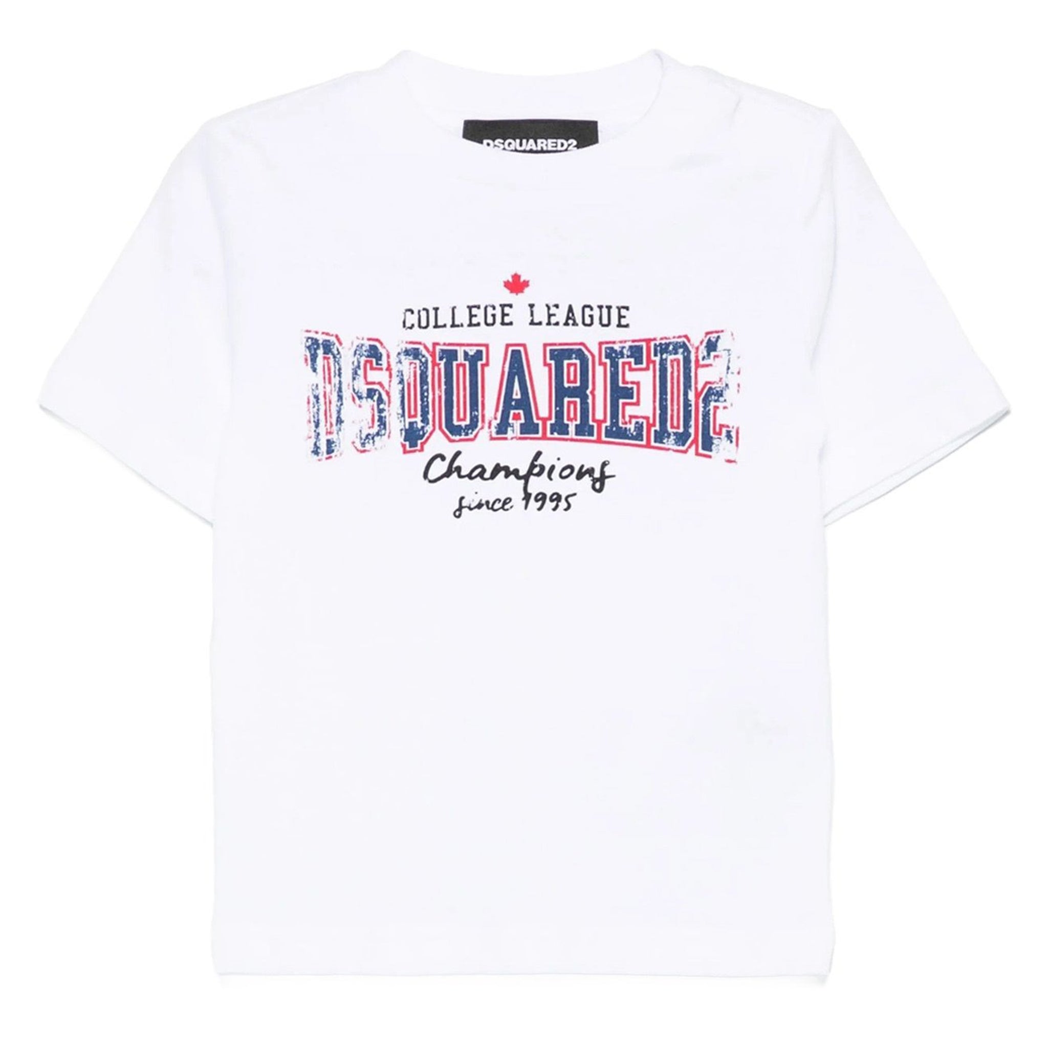 Baby Boys White Printed Comfort Fit T-Shirt