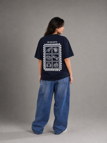 Me Encanta Marine Stamp Tee
