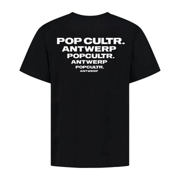 Arrow Oversized Black Tee